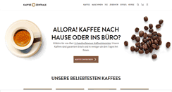 Desktop Screenshot of kaffeezentrale.ch